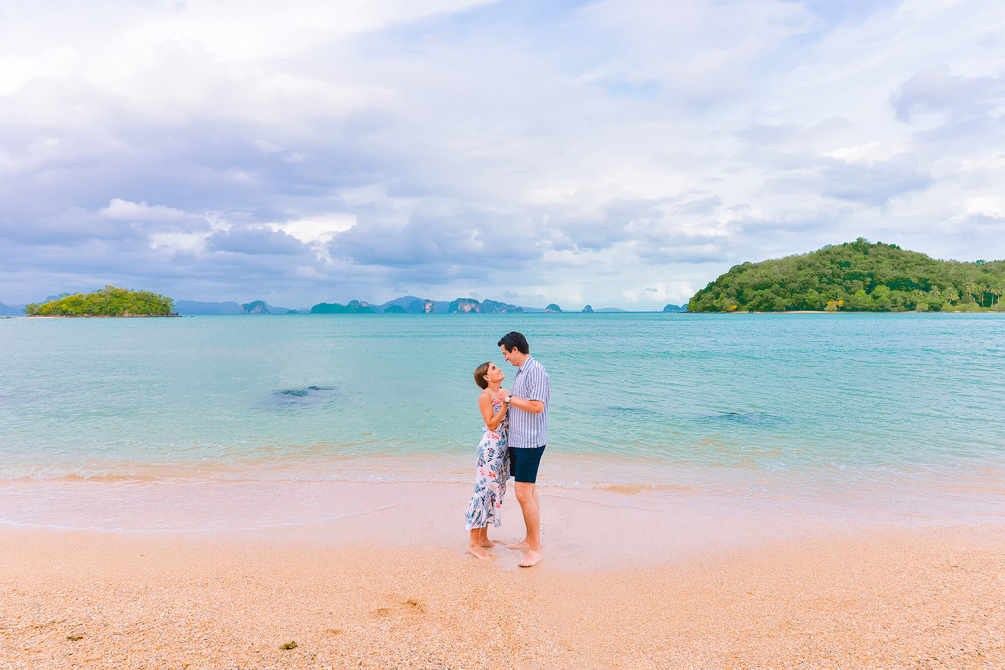 Honeymoon photo shoot at Koh Yao Noi