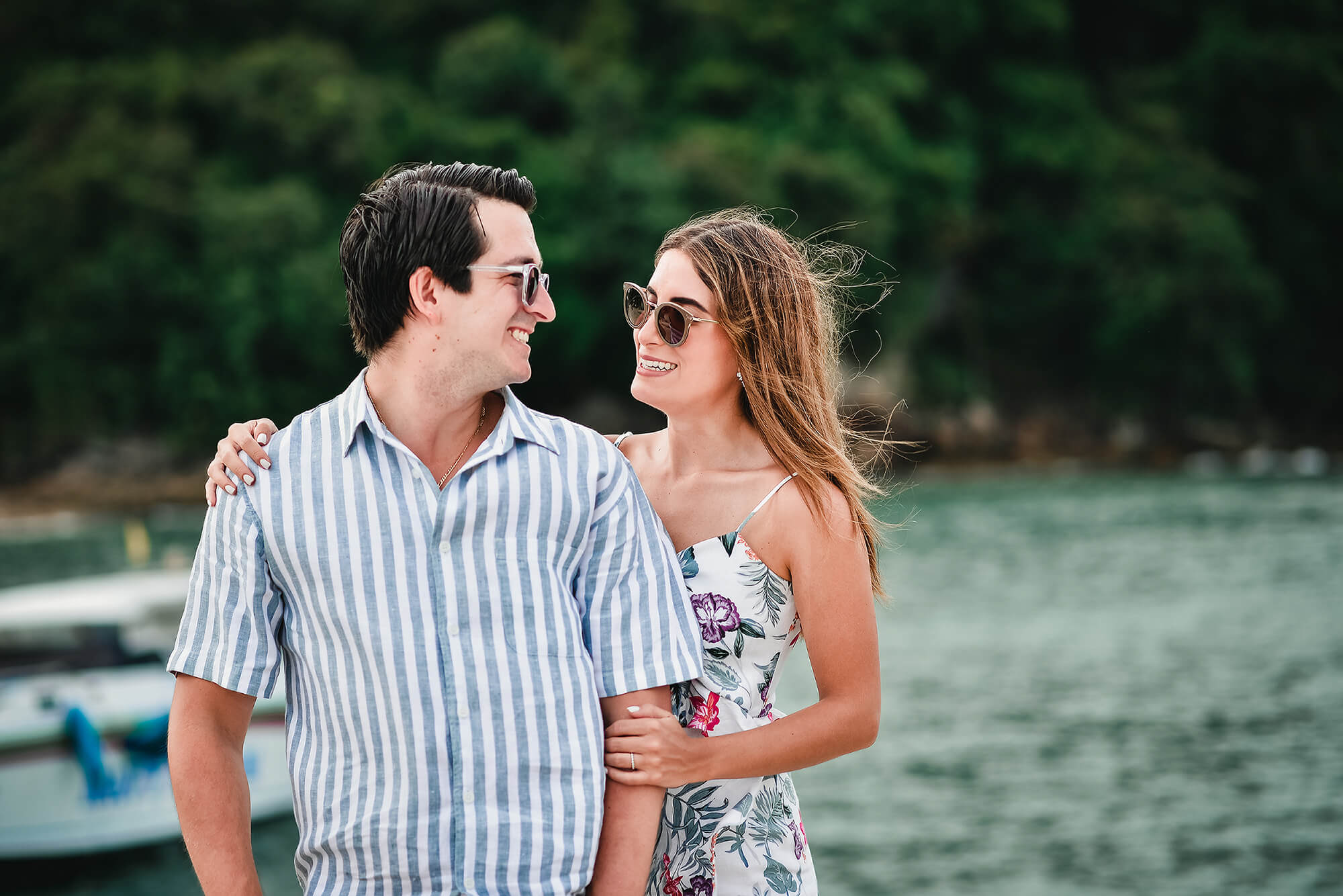 Honeymoon photo shoot at Koh Yao Noi