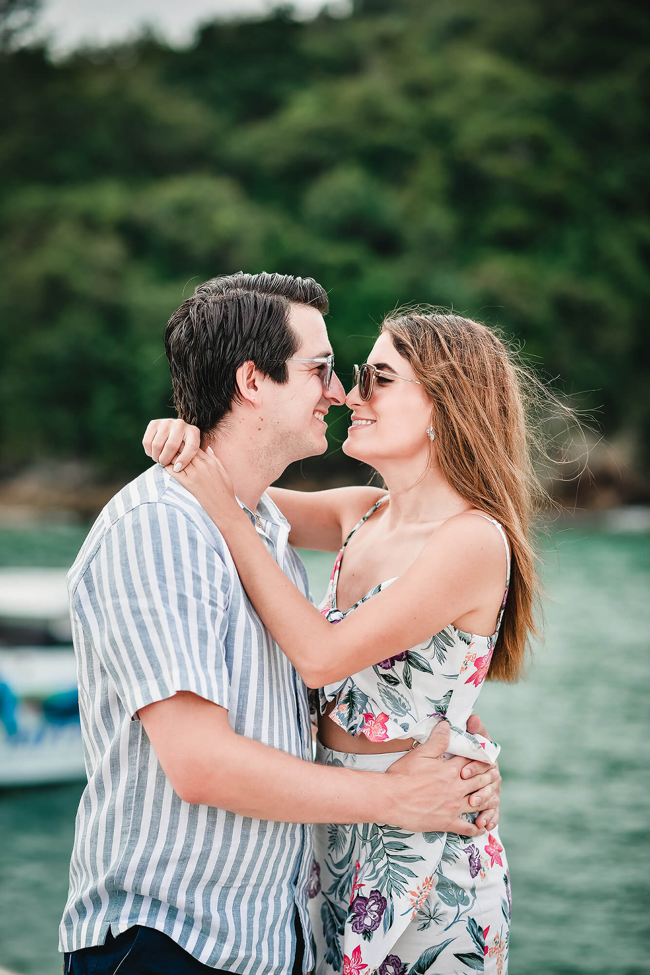 Honeymoon photo shoot at Koh Yao Noi