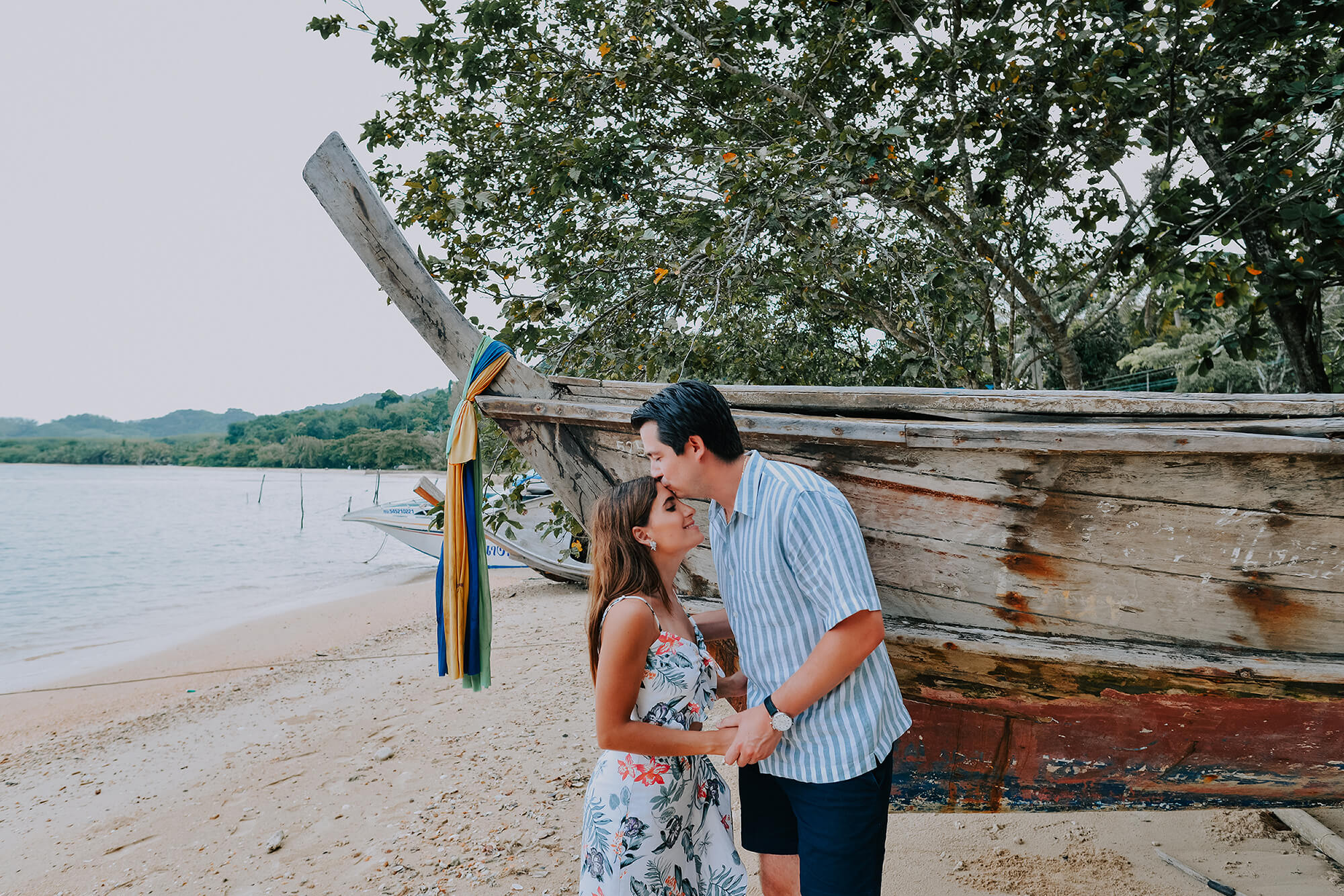 Honeymoon photo shoot at Koh Yao Noi