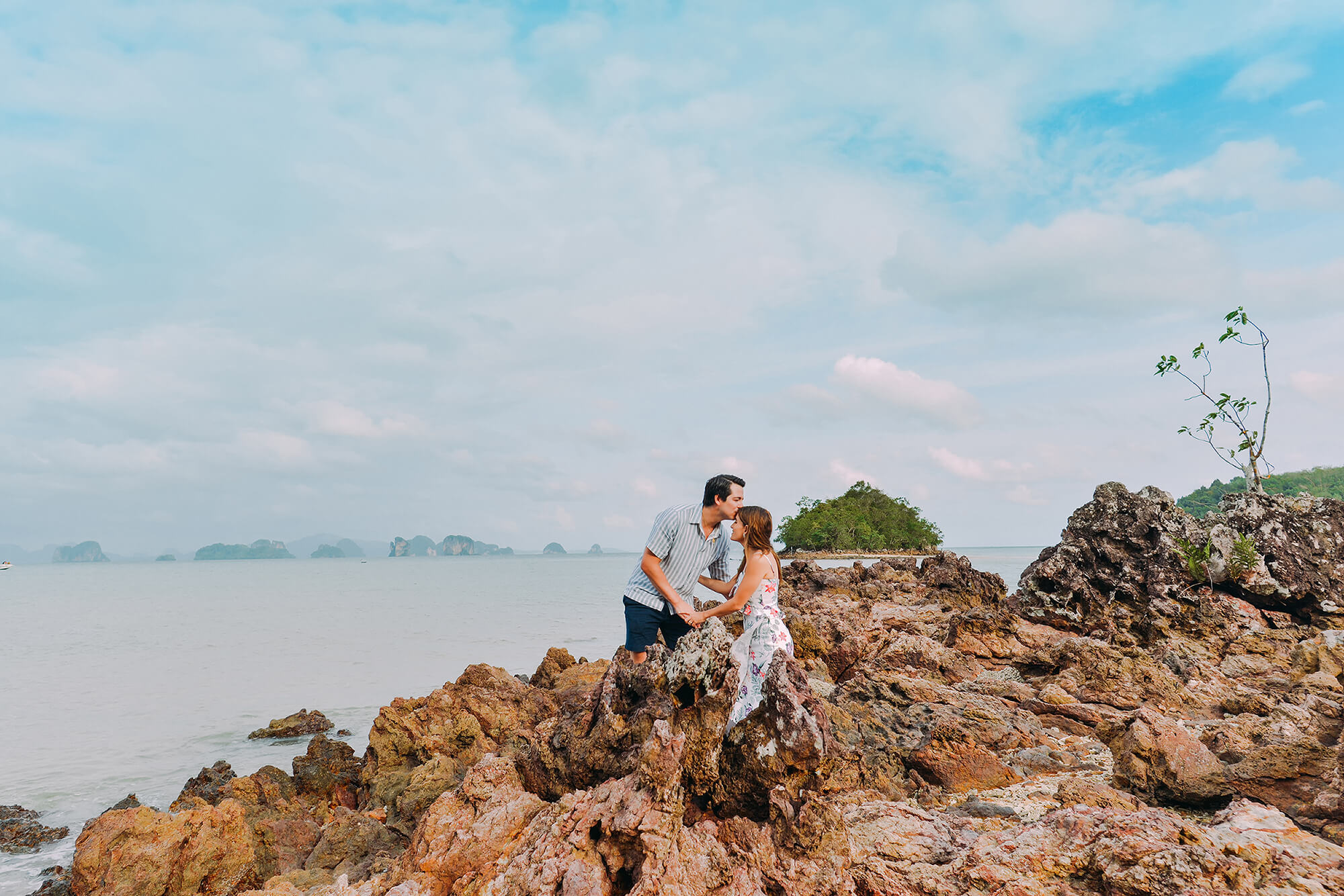 Honeymoon photo shoot at Koh Yao Noi